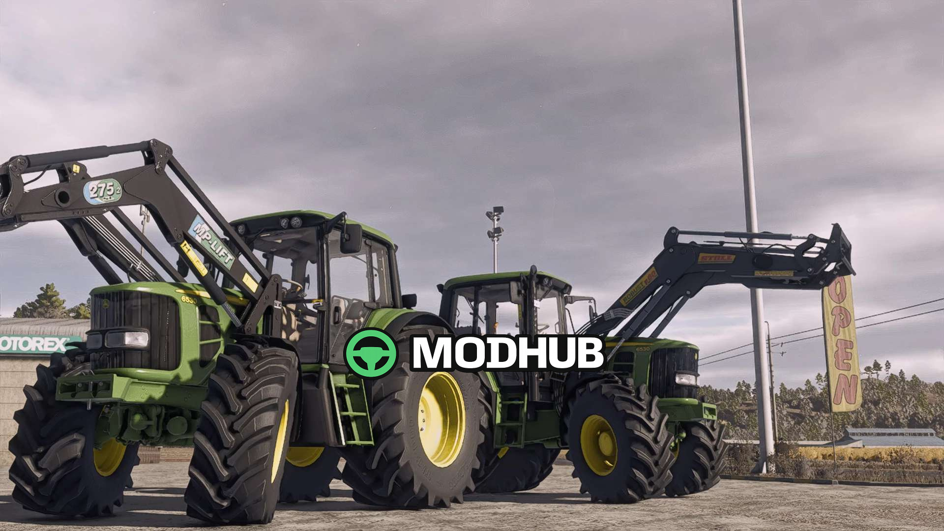 Мод на Трактори John Deere 6030 v1.0.0.2 для Фермер Симулятор 25