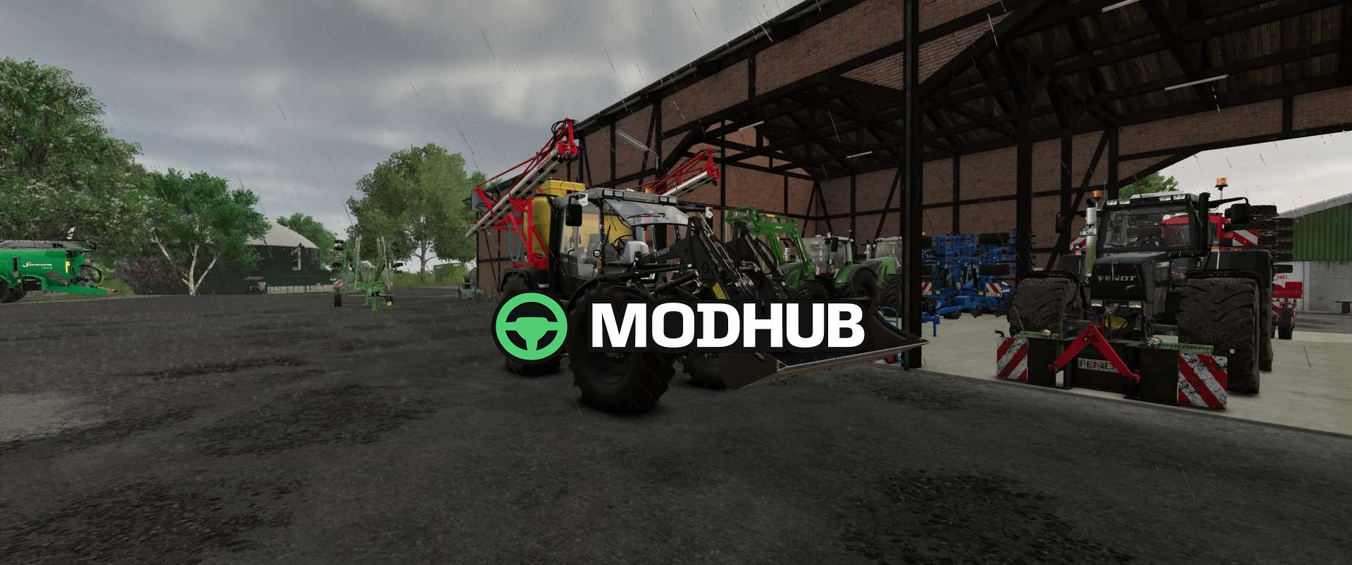 Мод на Трактори Fendt Xylon 524 v1.0.0.0 для Фермер Симулятор 25