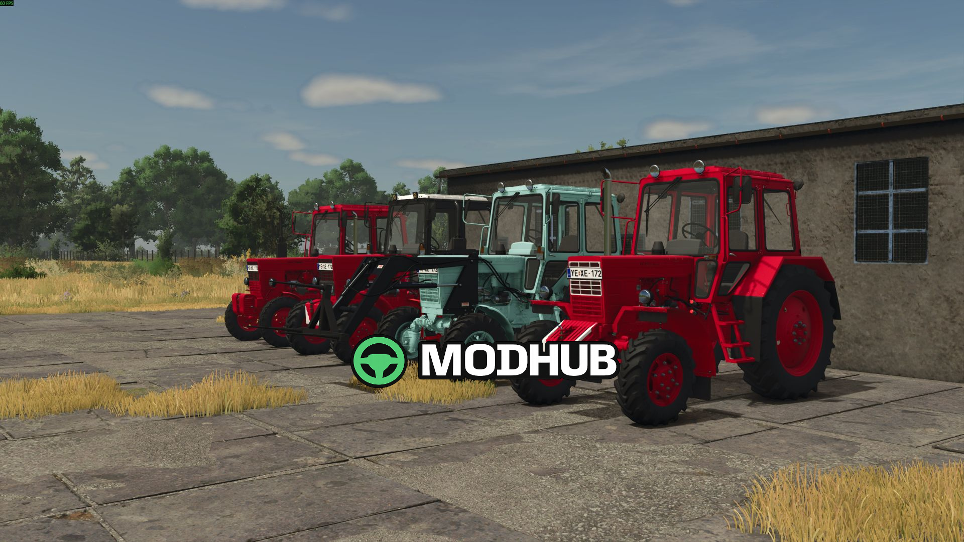 Мод на Трактори Belarus 550 для Фермер Симулятор 25