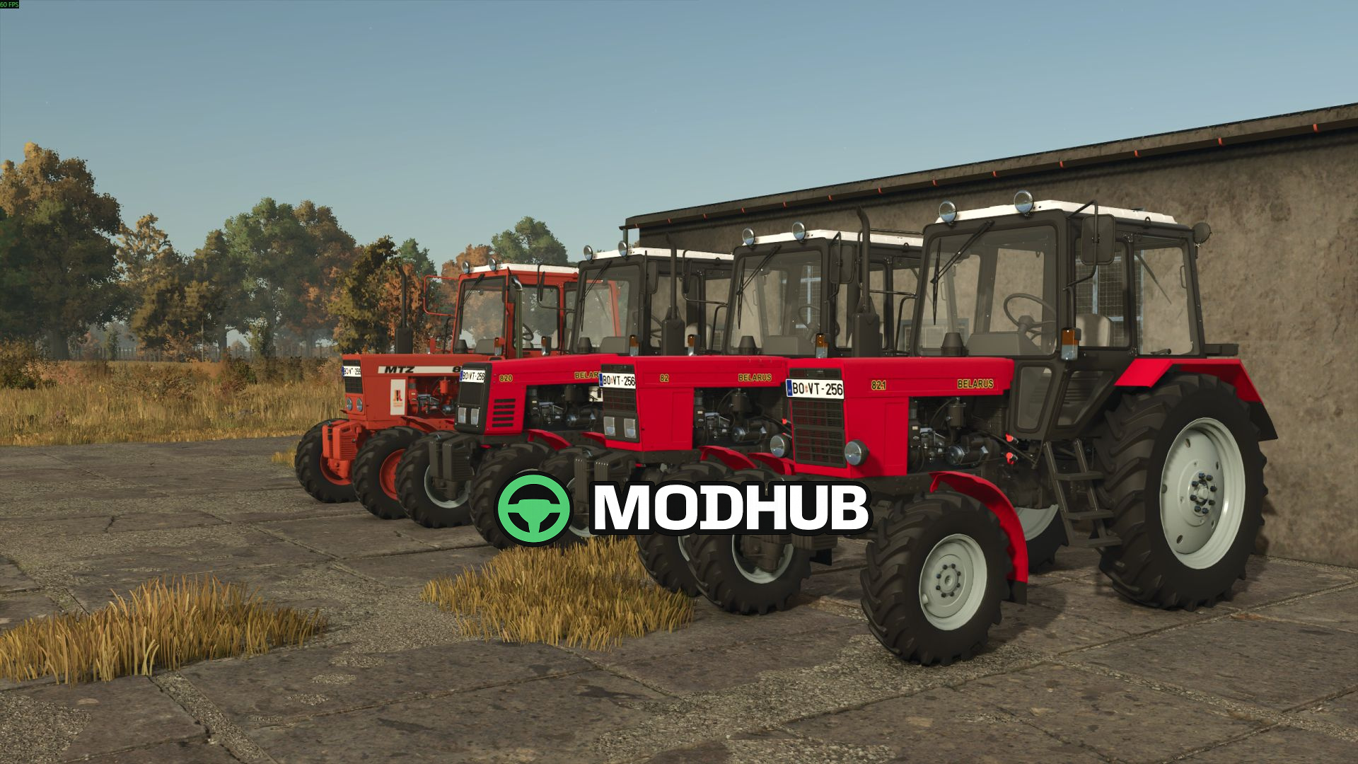Мод на Трактори Belarus 550 для Фермер Симулятор 25