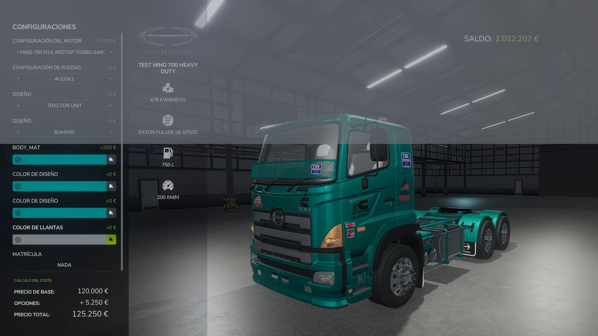 Пак Toyota Hino 700 для Farming Simulator 25