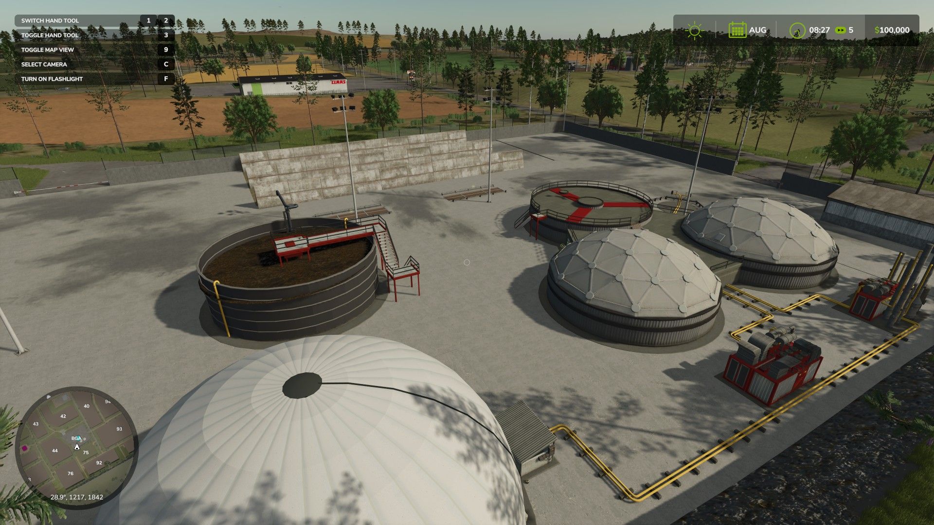 Мапа Almosta Farm для Farming Simulator 25