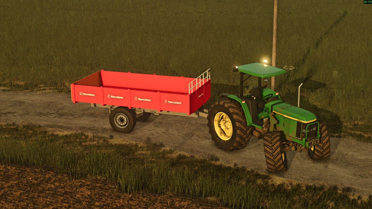 Сільськогосподарський причіп Herculano для Farming Simulator 25