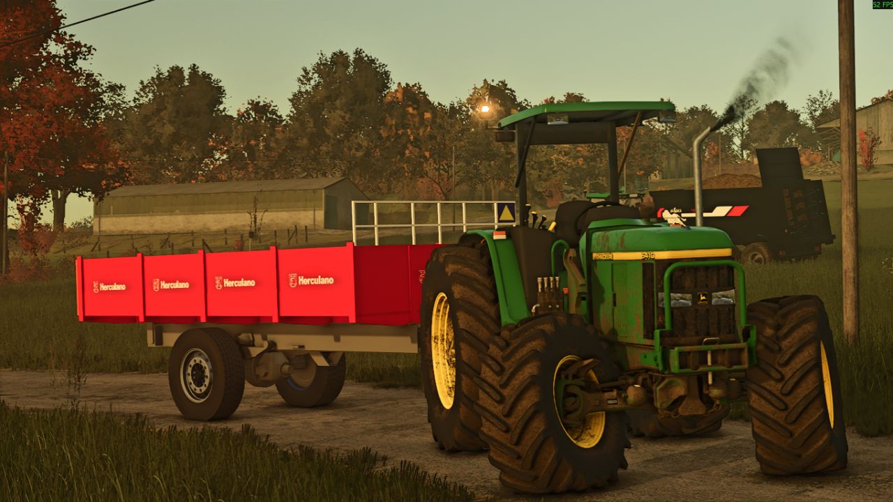 Сільськогосподарський причіп Herculano для Farming Simulator 25