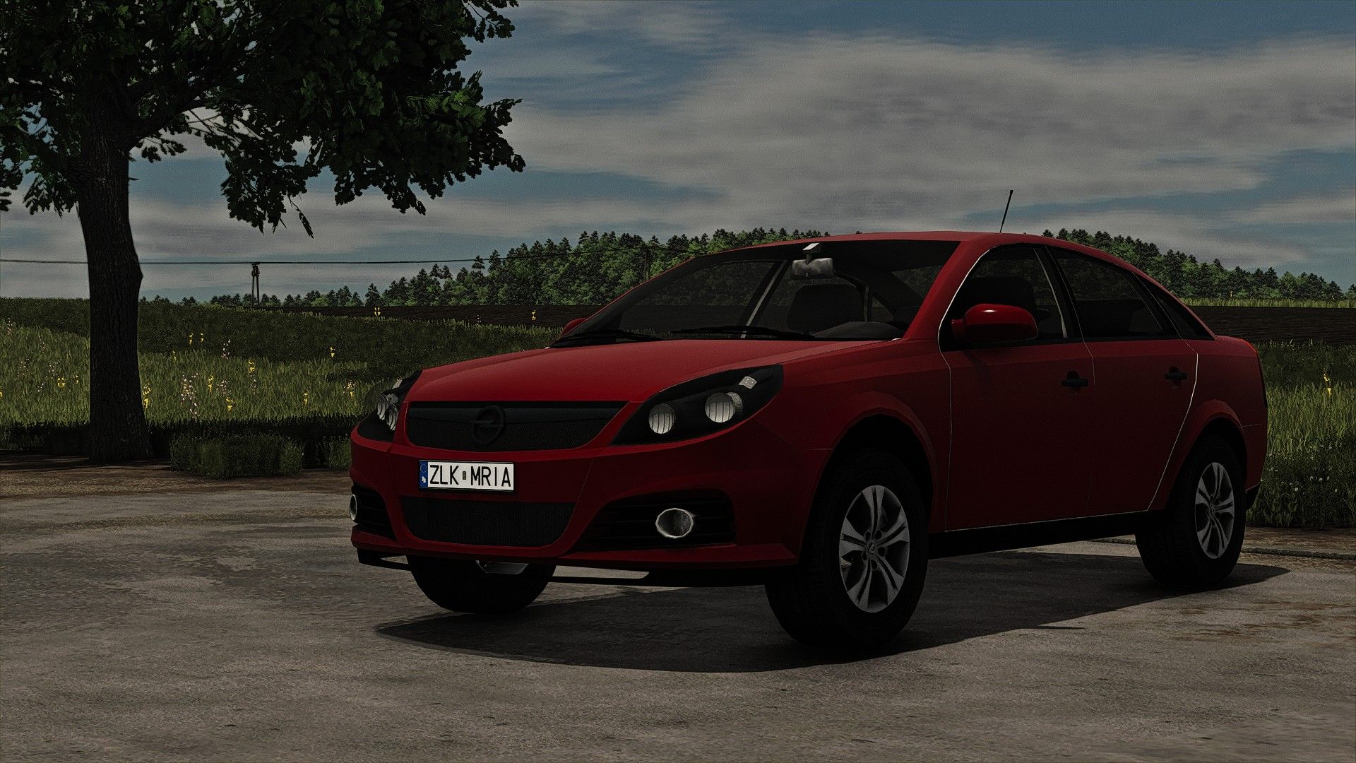 Мод Opel Vectra для Farming Simulator 25
