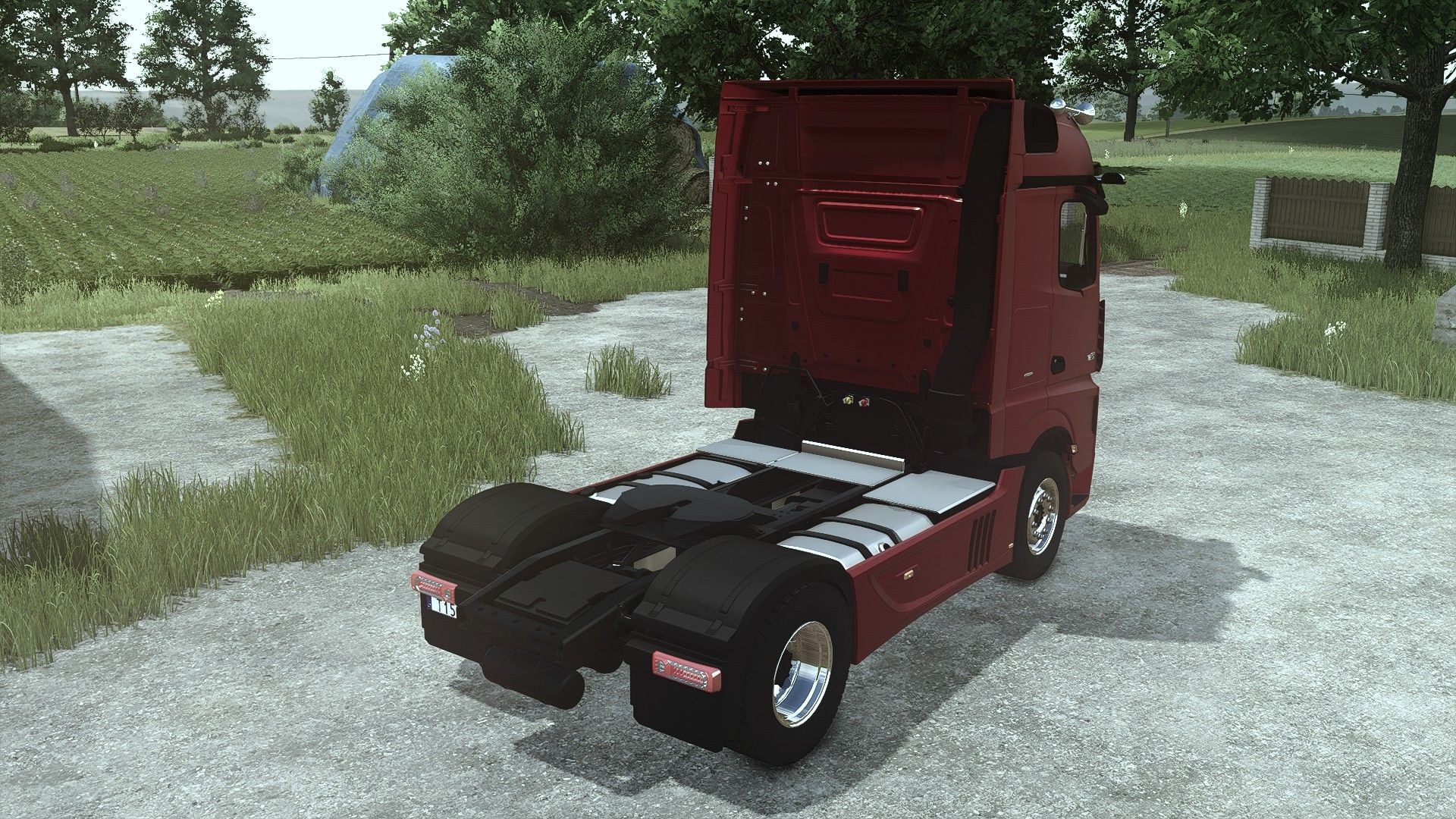 Mercedes-Benz Actros 2020 для Farming Simulator 25