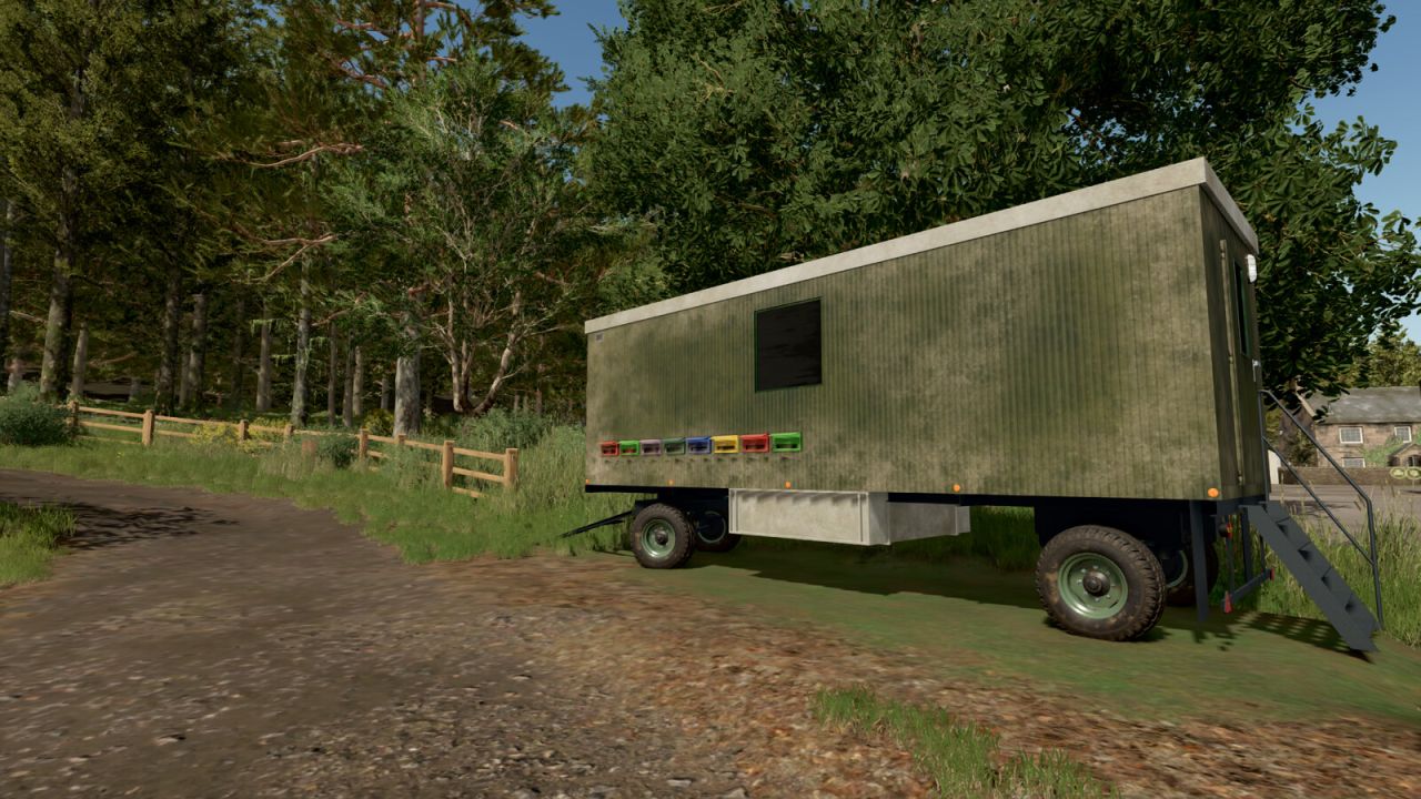 Причіп для вуликів (Bee Hive Trailer) для Farming Simulator 25