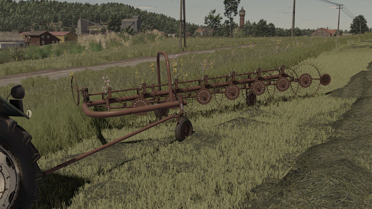 Мод Ворушилка-валкоутворювач Z-211/2  Agromet  «Famarol» Słupsk Z211/2 для Farming Simulator 25