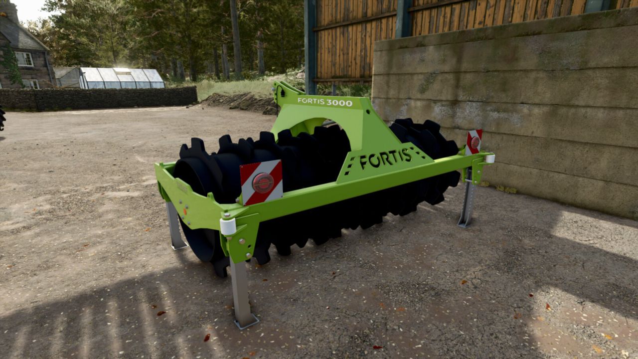 Mod zgniatacza silosu Taylor Attachments Fortis 3000 do Farming Simulator 25