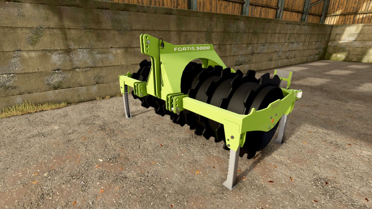 Mod Silageverdichter Taylor Attachments Fortis 3000 für Farming Simulator 25