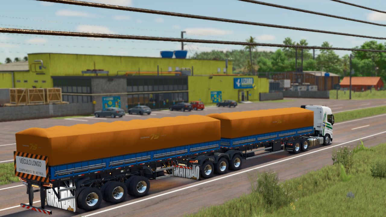 Пак напівпричепів RANDON Bulk B-Trains для Farming Simulator 25