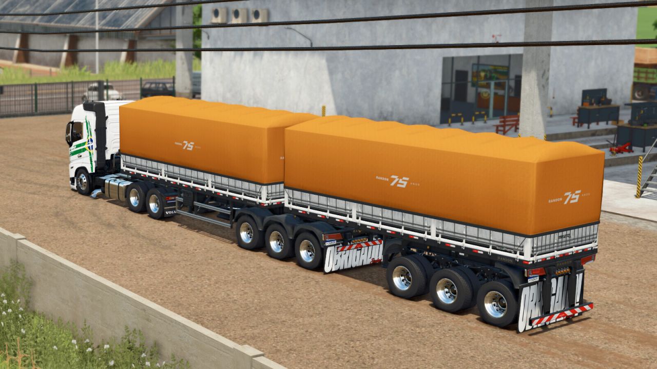 Пак напівпричепів RANDON Bulk B-Trains для Farming Simulator 25