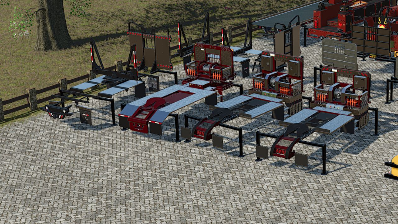 Пак напівпричепів RANDON Bulk B-Trains для Farming Simulator 25