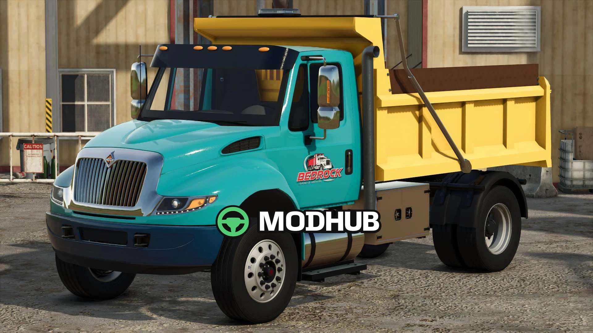 Mod na samochody International Durastar Dump Truck v1001 dla Farming Simulator 25