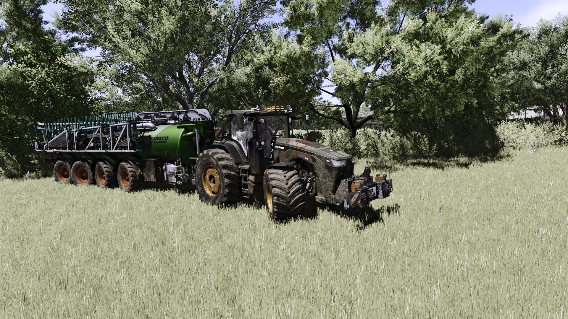 Mod cysterny na płynny nawóz Kaweco 4X Genesis do Farming Simulator 25