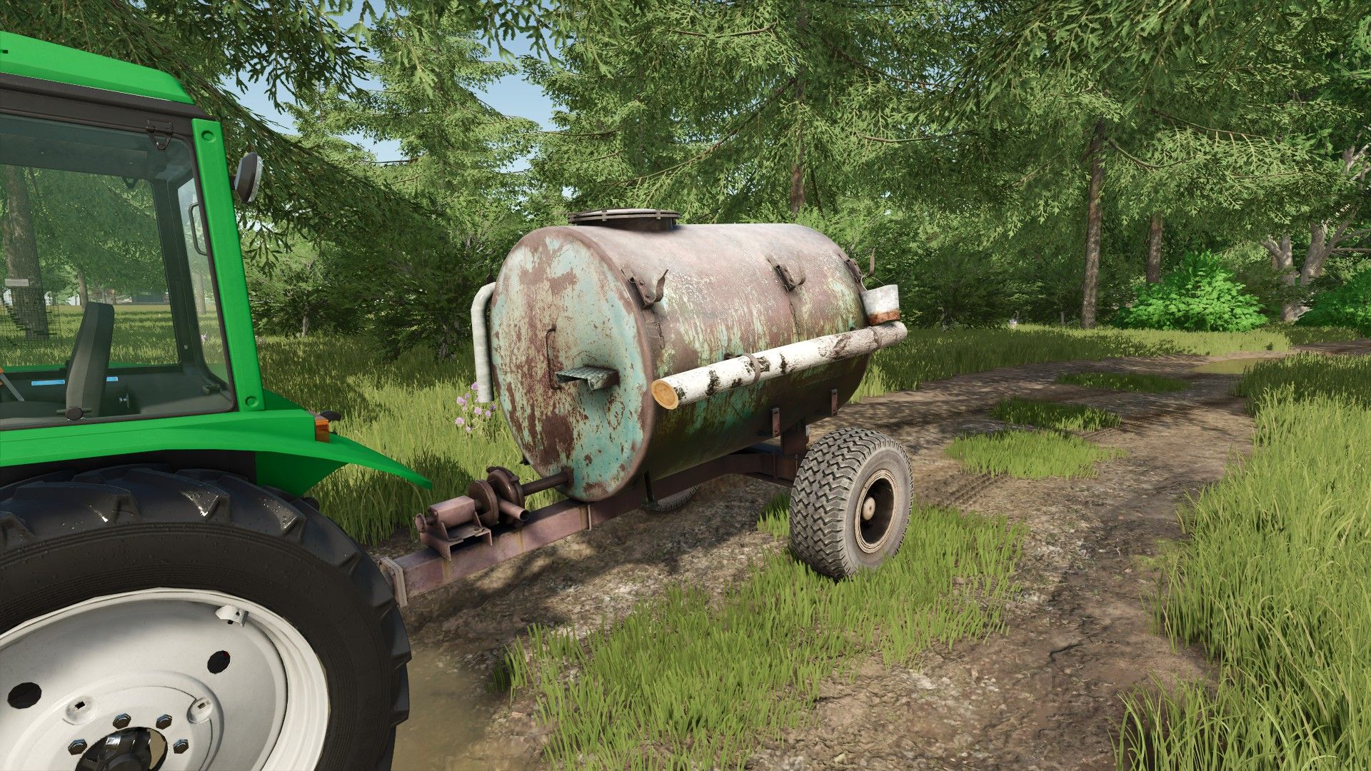 Mod przyczepy beczkowej VUO3A do Farming Simulator 25