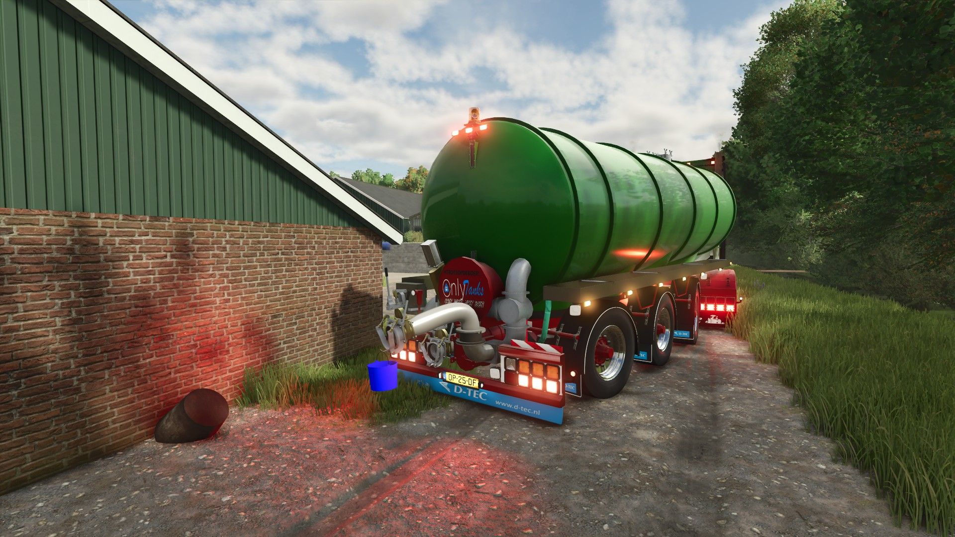 Мод D-TEC Tank Trailer для Farming Simulator 25