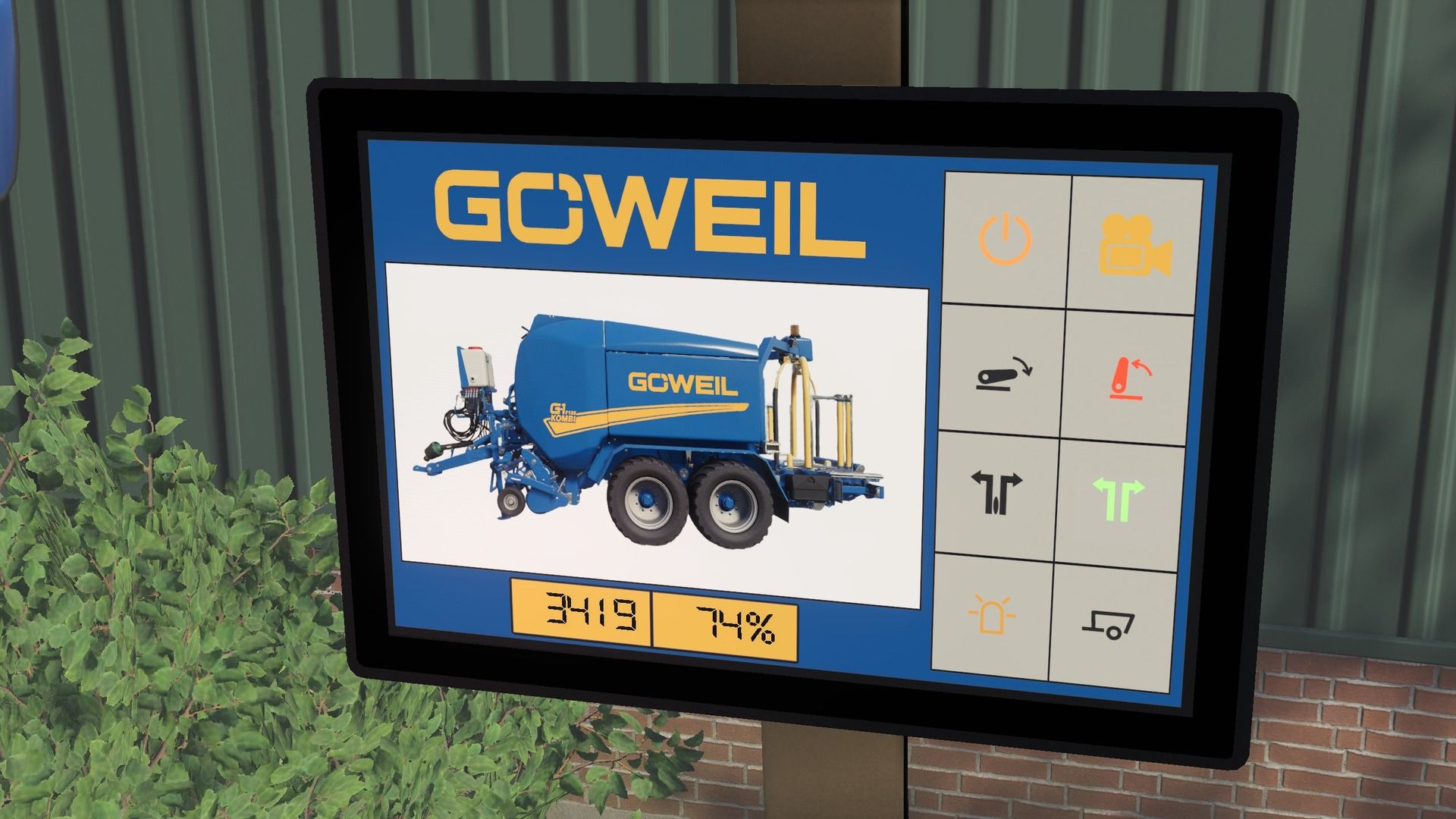 Prefab-Paket Goweil DBL für Farming Simulator 25