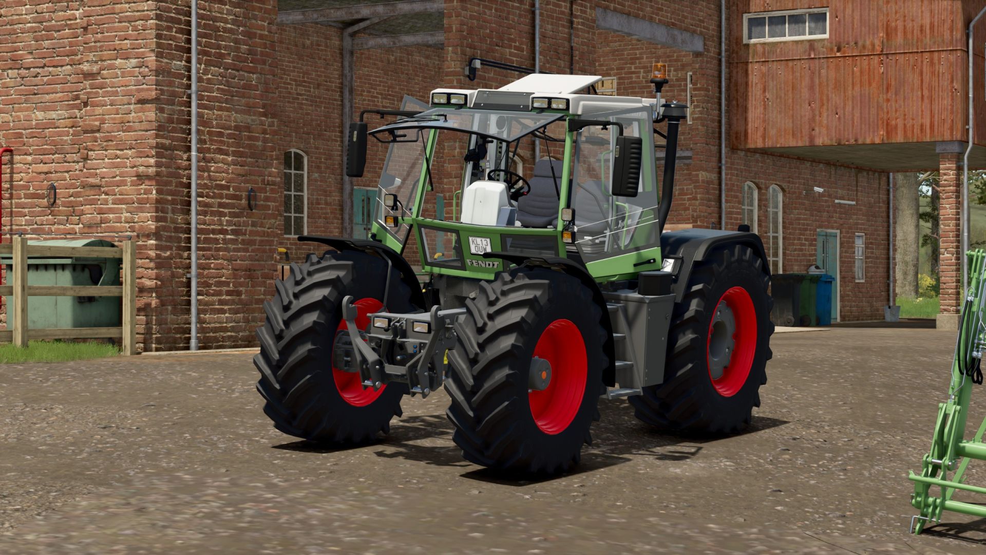 Мод Fendt Xylon 524 для Farming Simulator 25