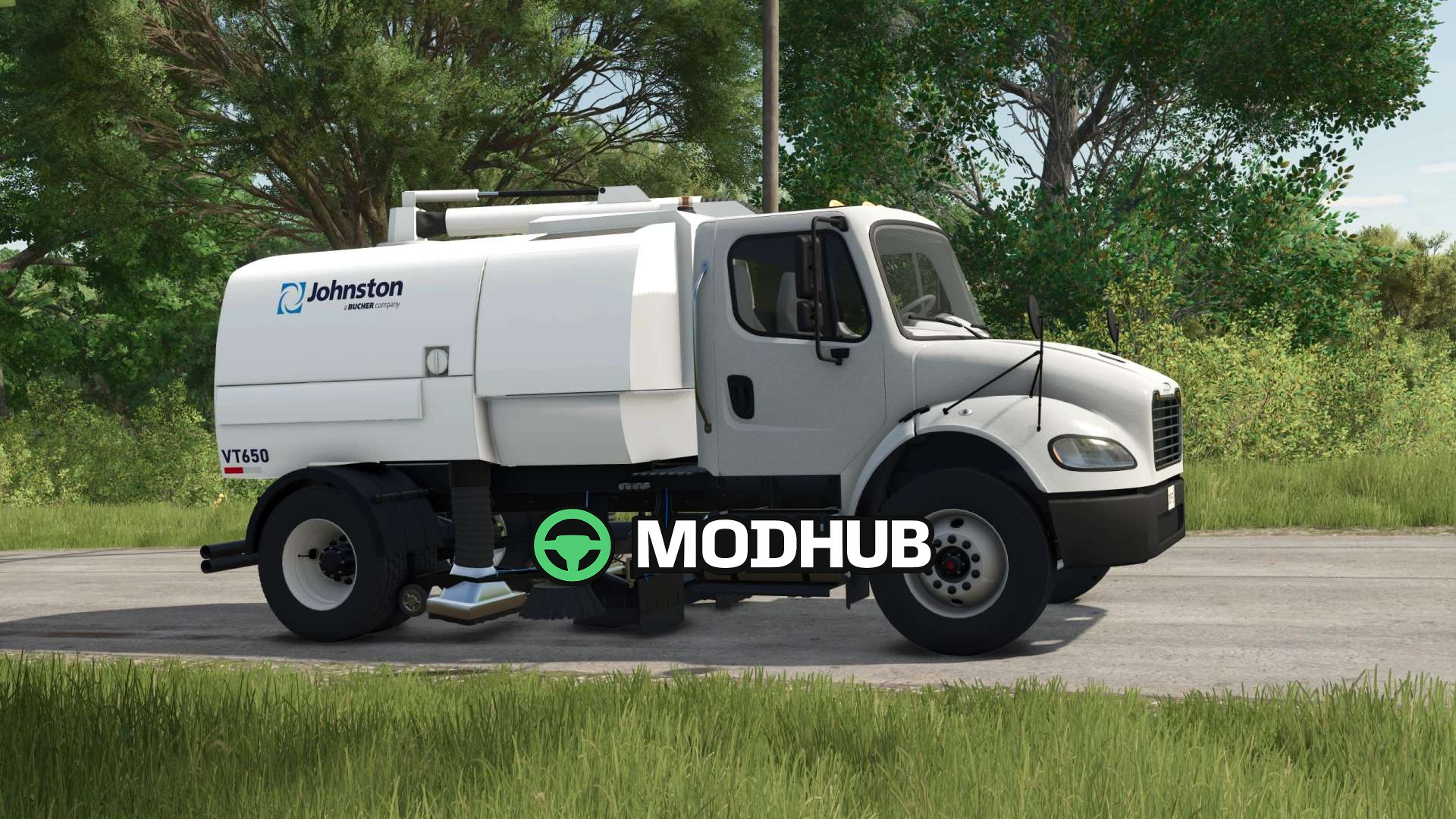 Мод на Автомобілі Freightliner M2 Sweeper для Фермер Симулятор 25