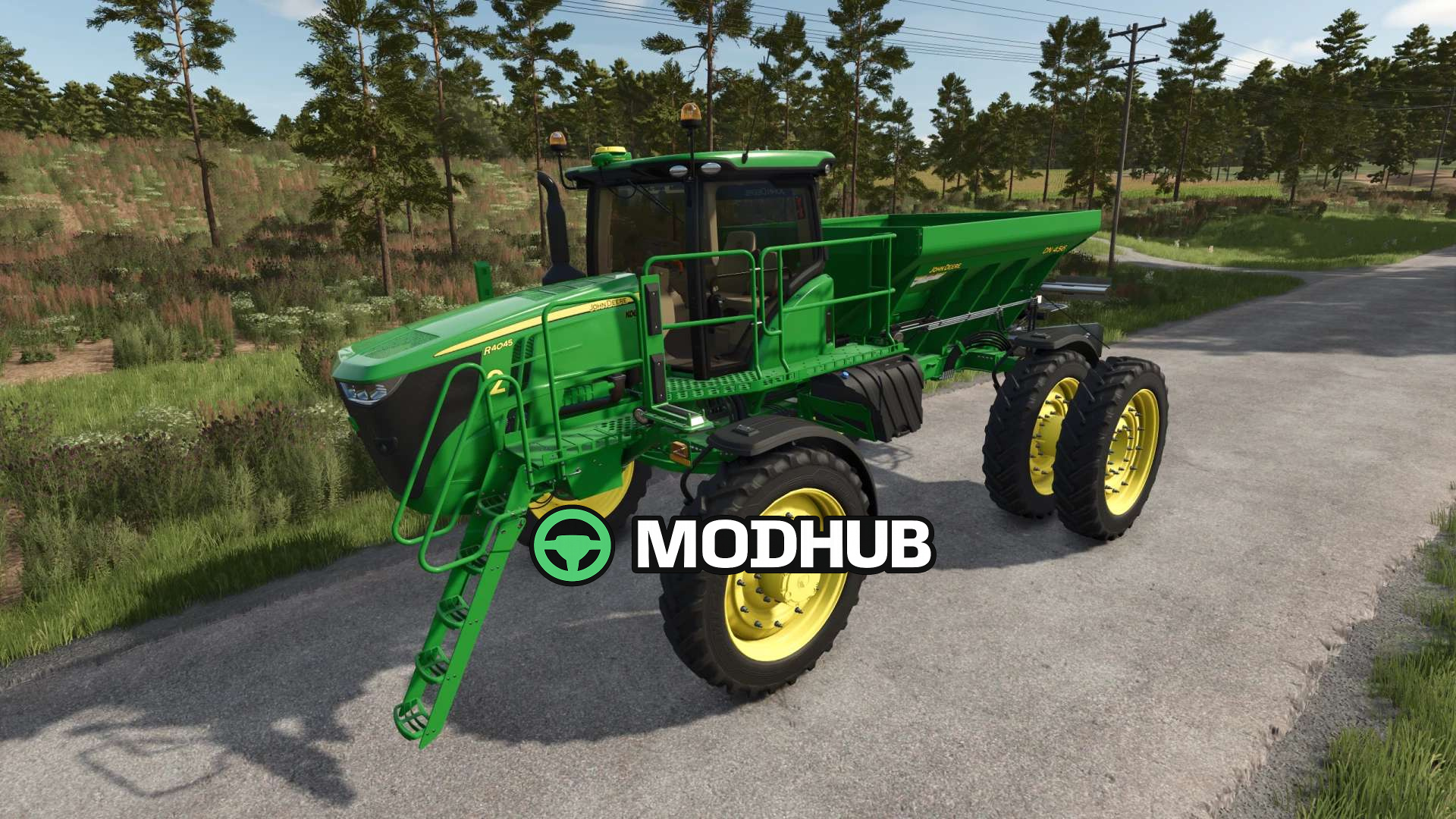 Мод на Самохідні обприскувачі John Deere R4045 для Фермер Симулятор 25