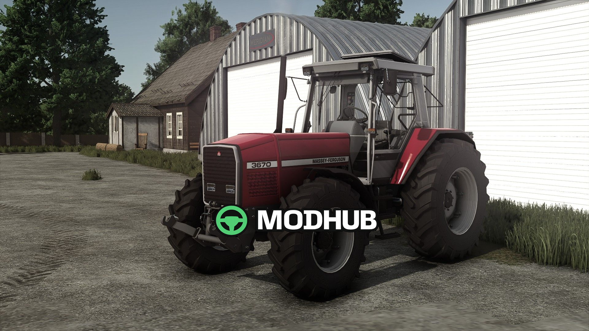 Мод на Трактори Massey Ferguson 3670 для Фермер Симулятор 25