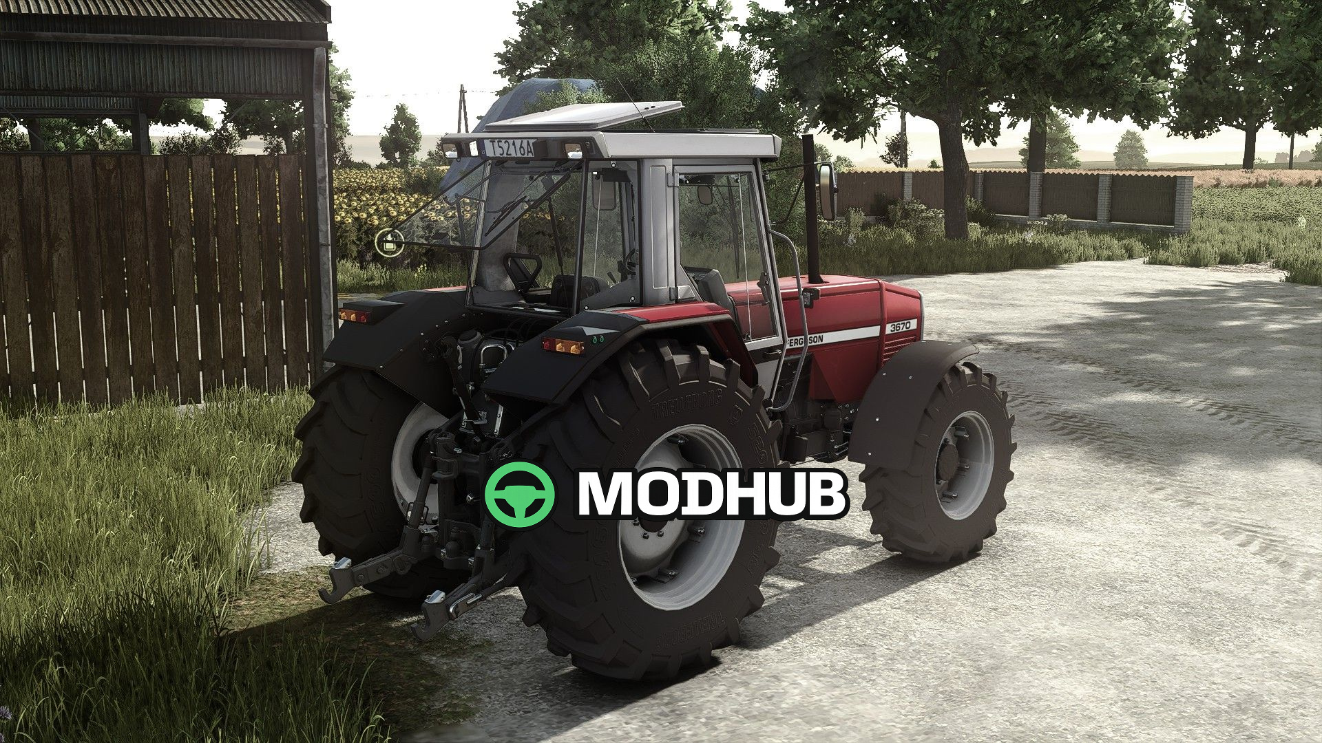Мод на Трактори Massey Ferguson 3670 для Фермер Симулятор 25
