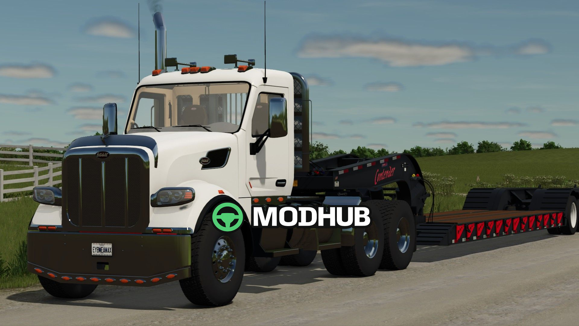 Мод на Автомобілі Peterbilt 567 Daycab для Фермер Симулятор 25