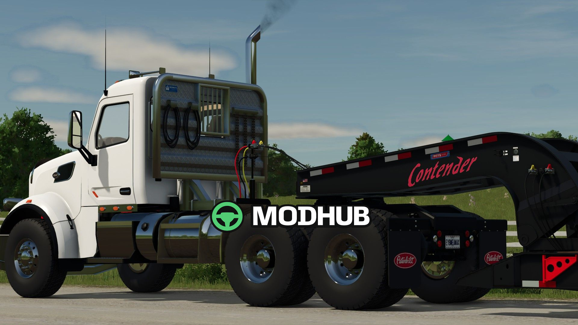 Мод на Автомобілі Peterbilt 567 Daycab для Фермер Симулятор 25