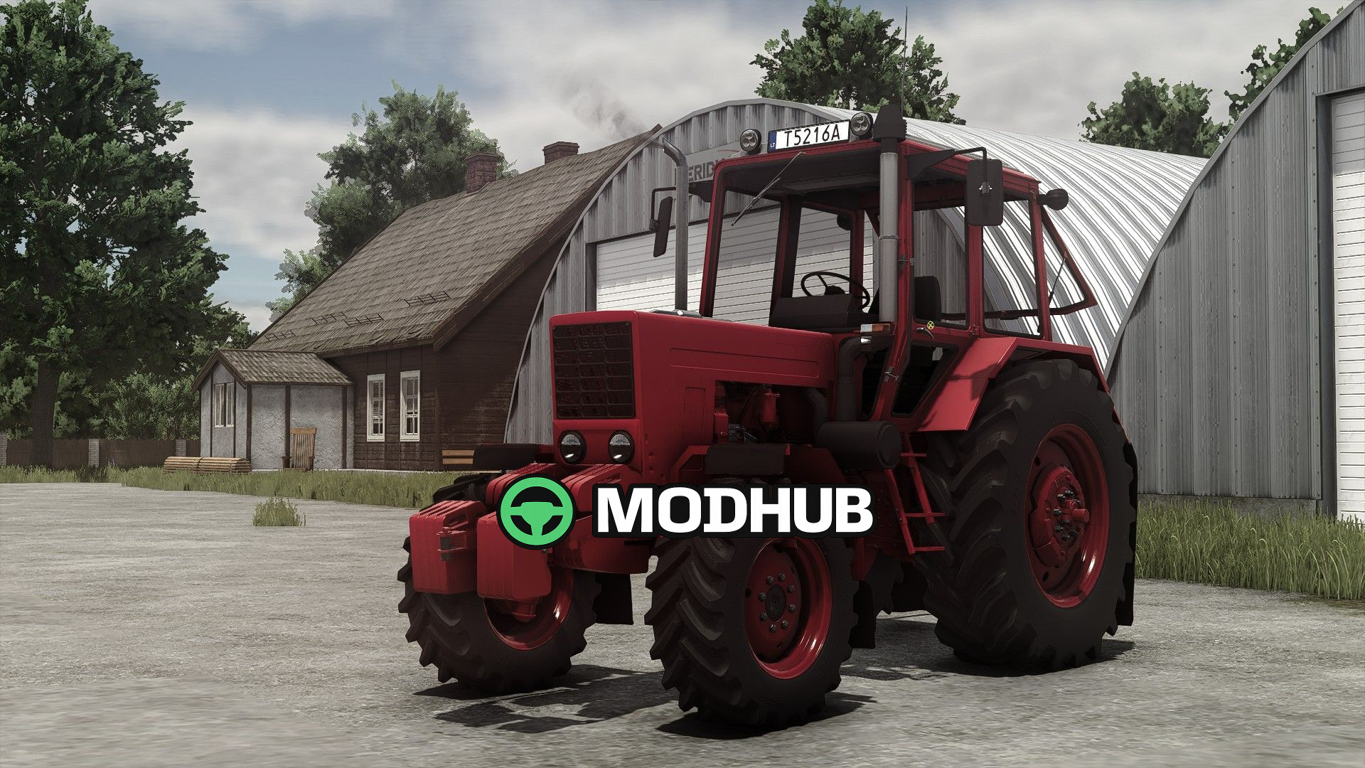 Мод на Трактори MTZ 82 Turbo AdamLaszlo для Фермер Симулятор 25