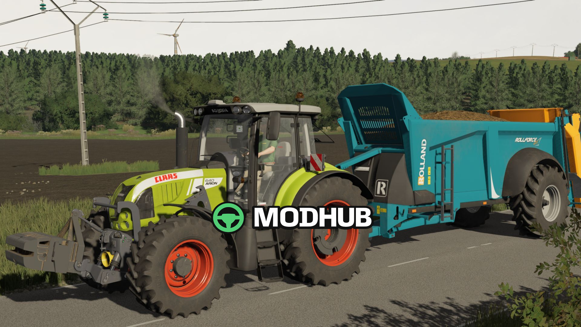 Мод на Трактори Claas Arion 600 Tier 3 для Фермер Симулятор 25