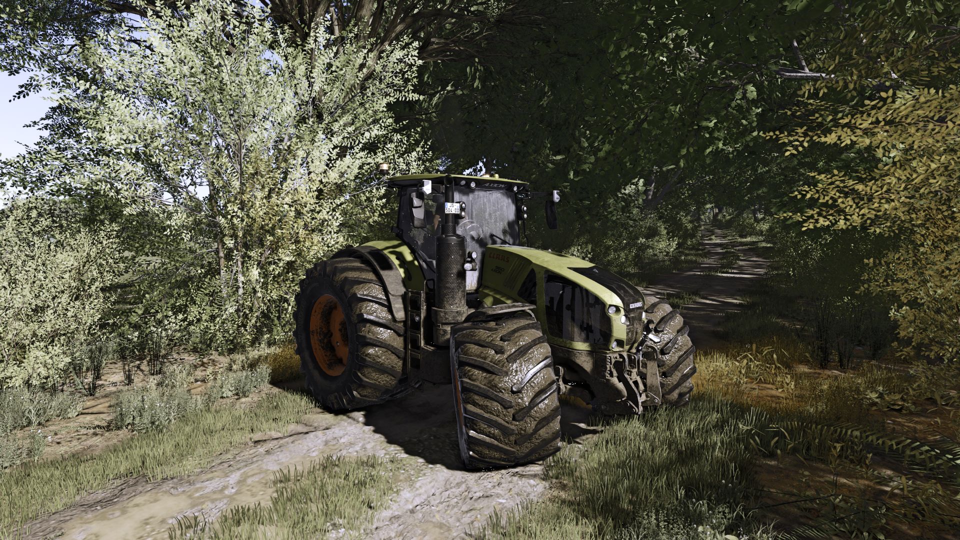 Claas Axion 960 Duch-Ghost Edition для Farming Simulator 25