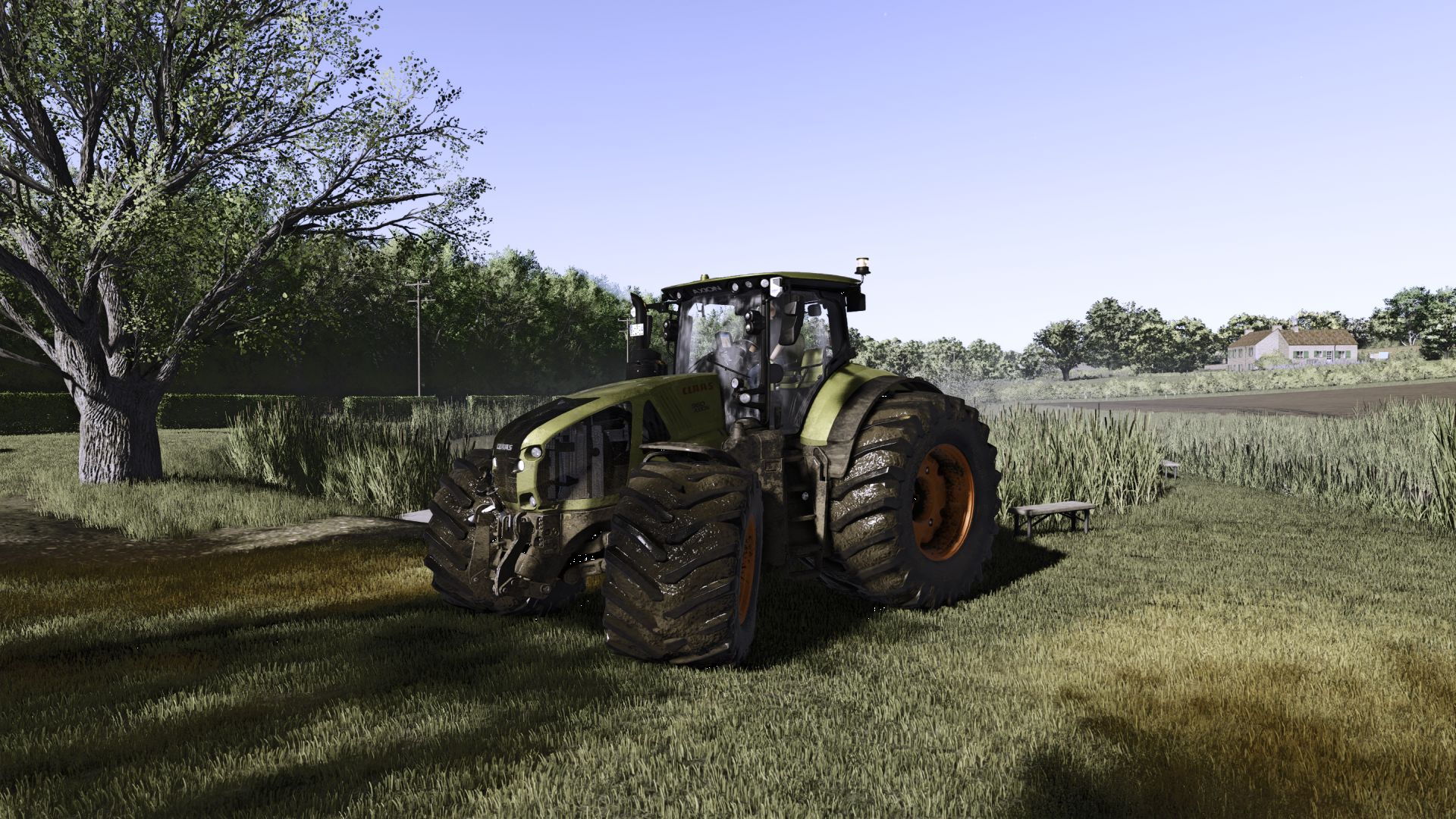 Claas Axion 960 Duch-Ghost Edition для Farming Simulator 25