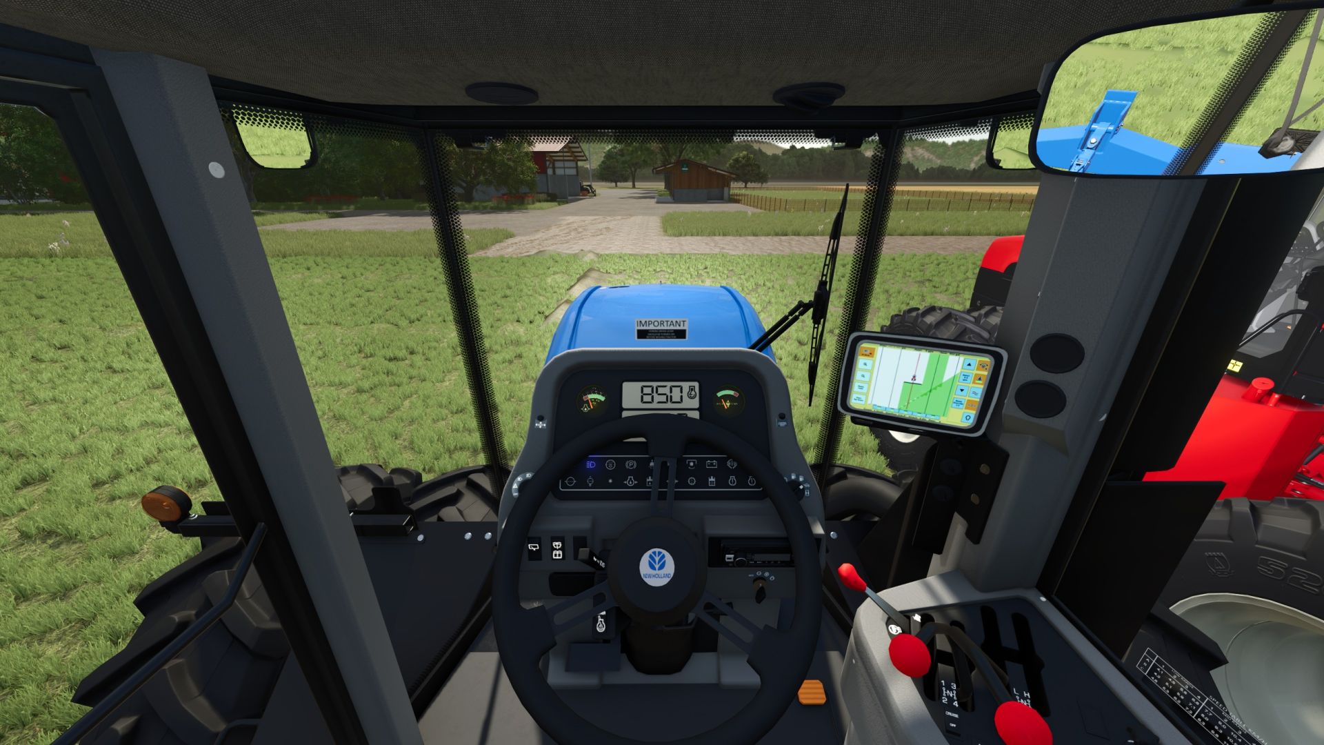 Мод Versatile/New Holland 4WD для Farming Simulator 25