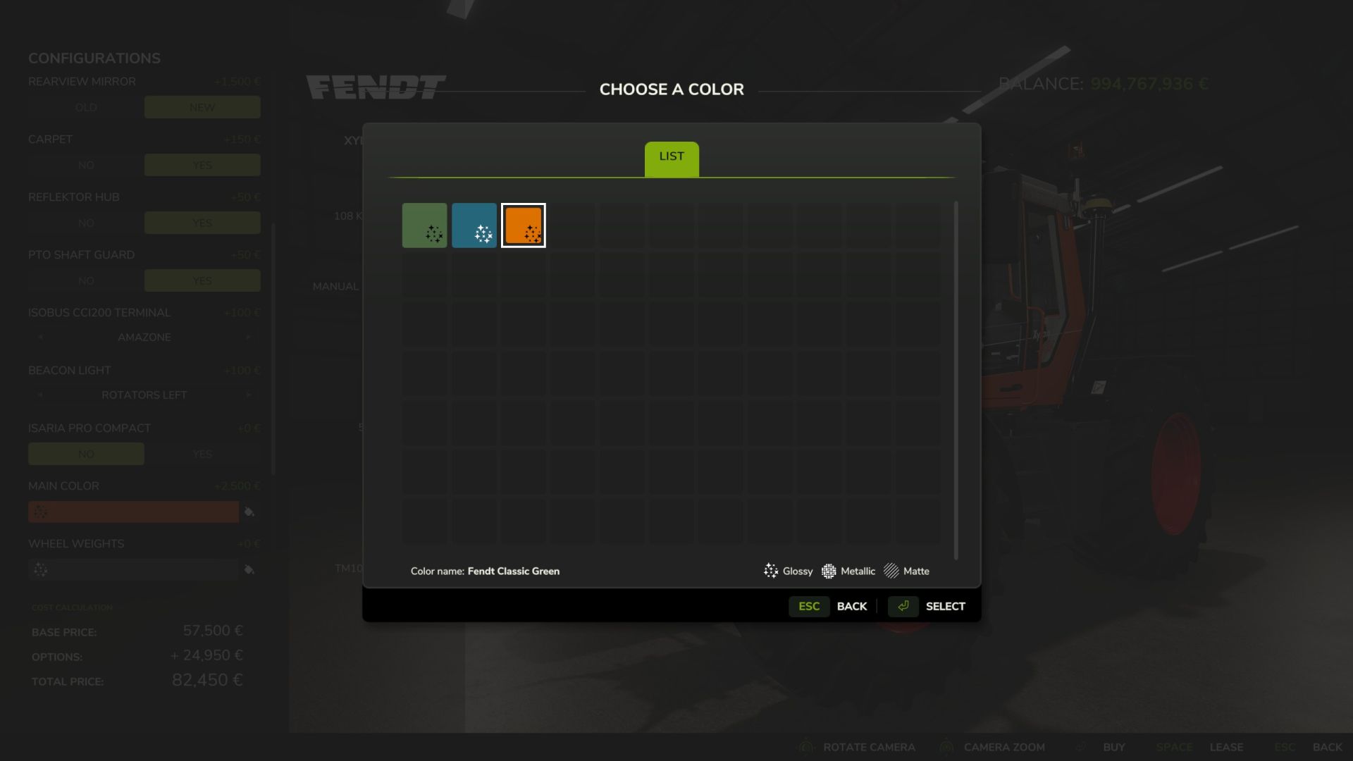 Пак Трактор Fendt Xylon 520–524 для Farming Simulator 25