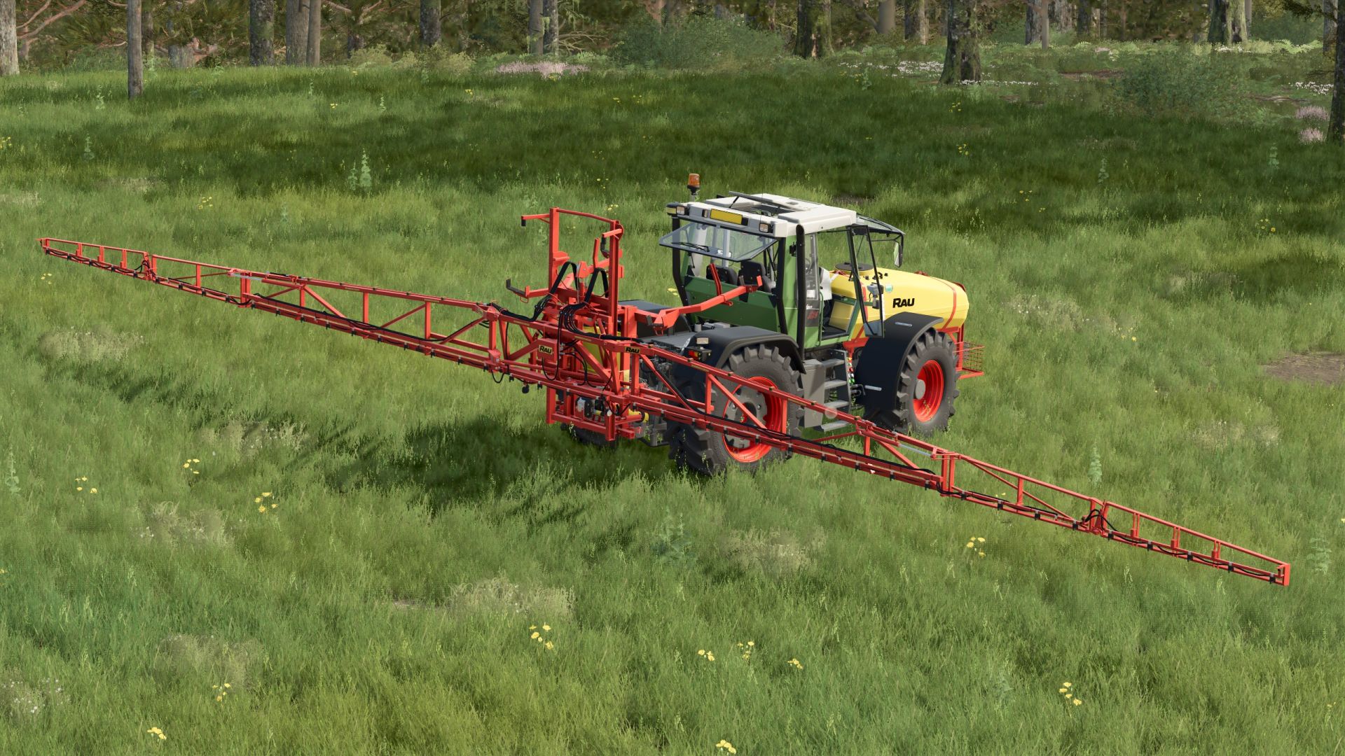 Пак Трактор Fendt Xylon 520–524 для Farming Simulator 25