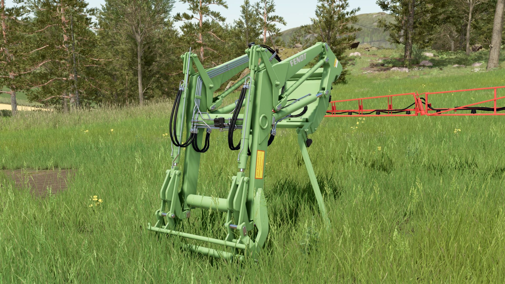 Пак Трактор Fendt Xylon 520–524 для Farming Simulator 25