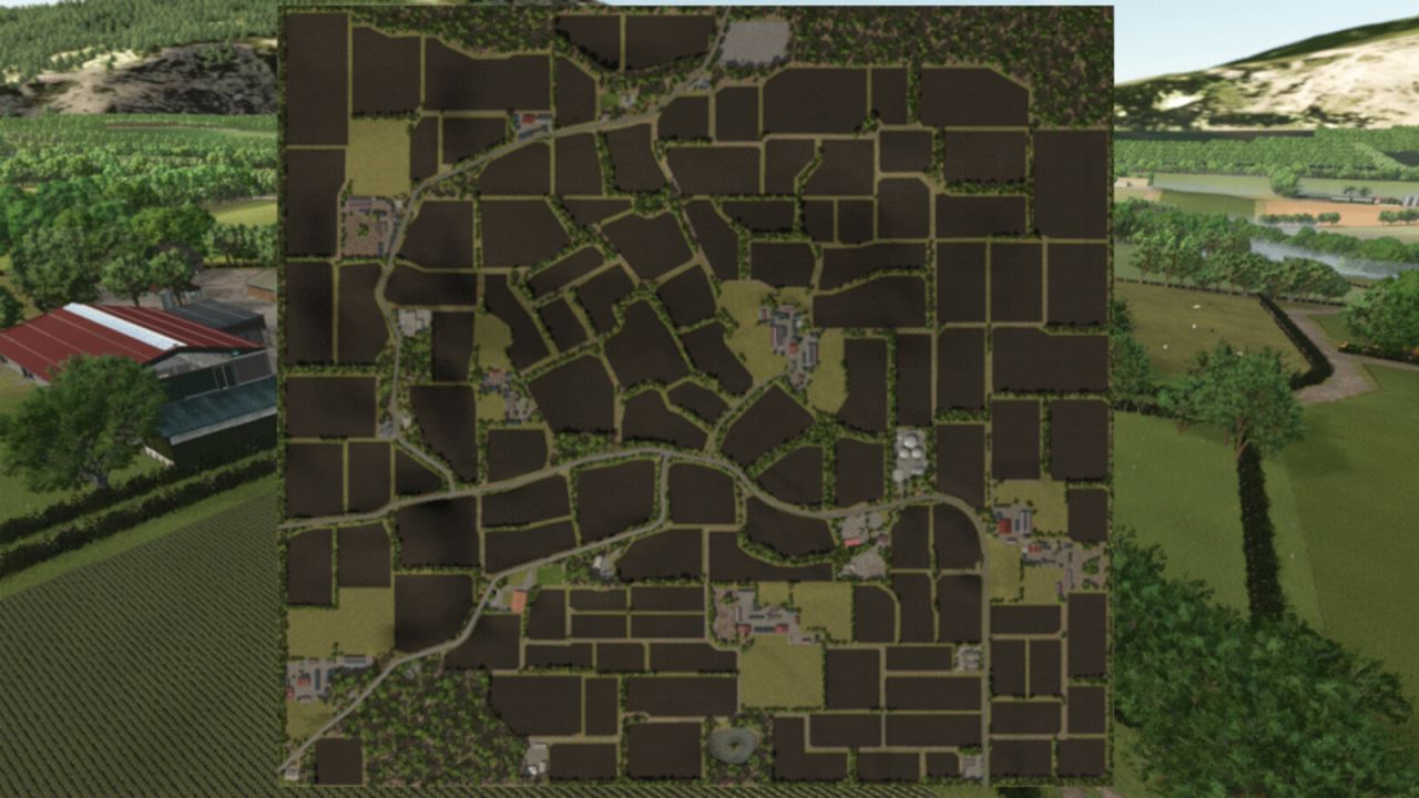 Карта Maypole Farm для Farming Simulator 25