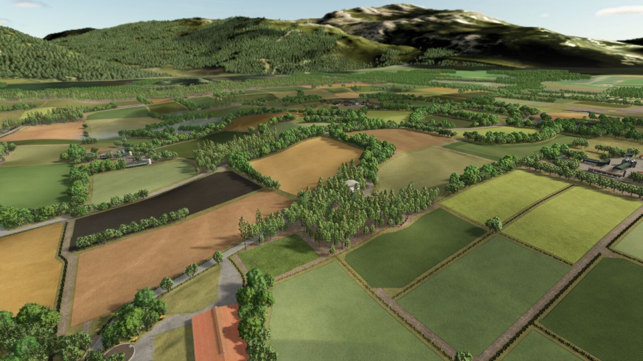 Карта Maypole Farm для Farming Simulator 25