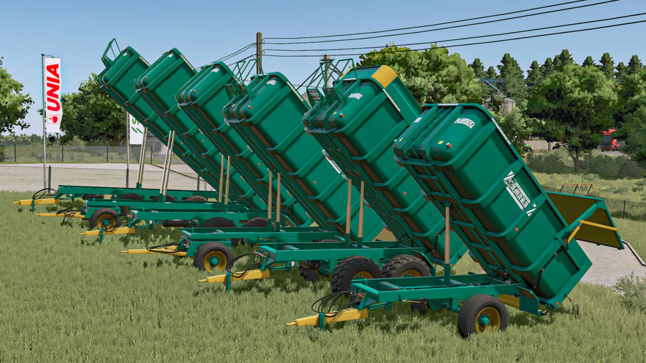 Пак самоскидних причепів Camara для Farming Simulator 25