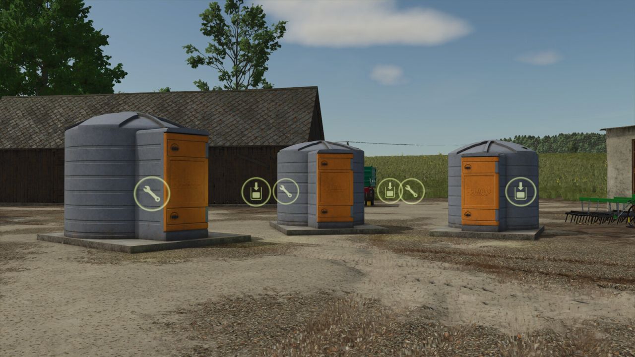 Пак дизельних баків для Farming Simulator 25