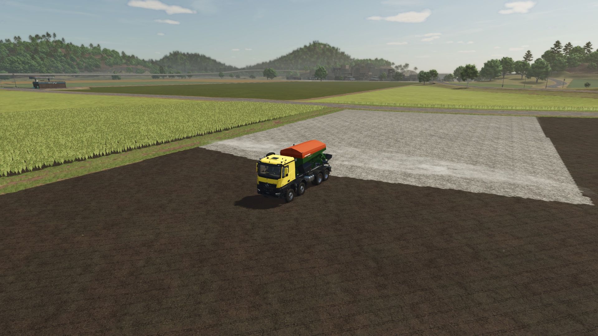 Мод Amazone ZG-TS 10001 Ampiroll/HKL для Farming Simulator 25