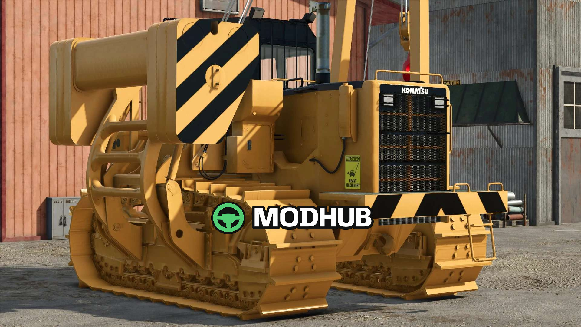 Мод на Бульдозери Komatsu D355C для Фермер Симулятор 25