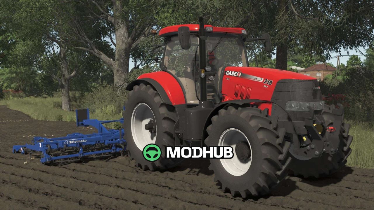 Мод на Потужний Трактор Case IH Puma CVX для FS25 (170–230) — Нові Звуки та Фікс Гальм