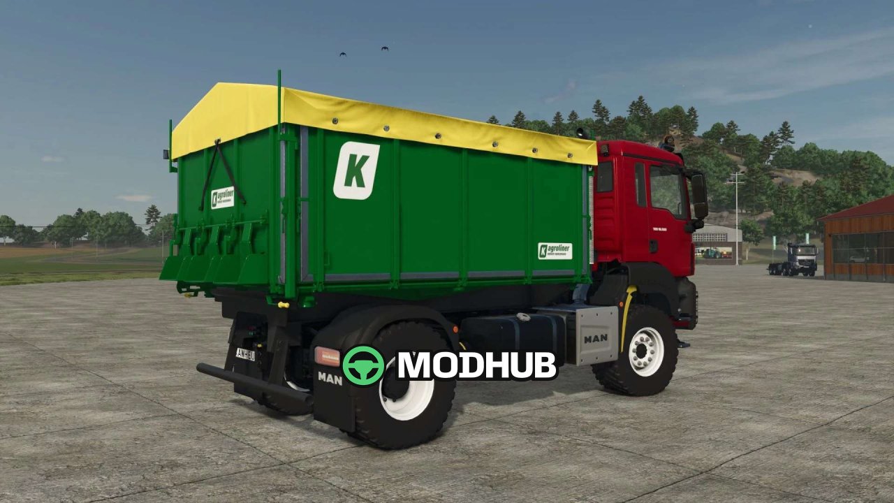 Мод на Потужну Вантажівку MAN TGS AgroTruck для FS25 (v1.0.0.2)