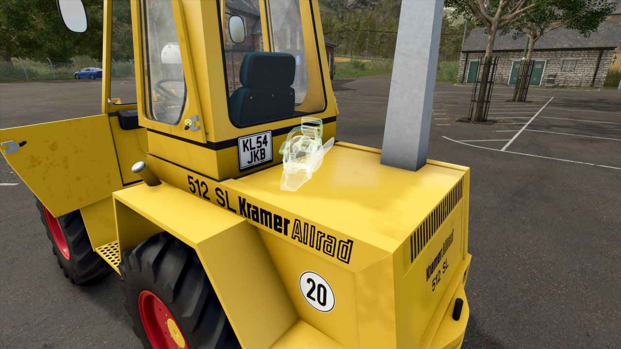 Effizienter Kramer Allrad 512 - Wendiger Helfer für den Bauernhof in FS25