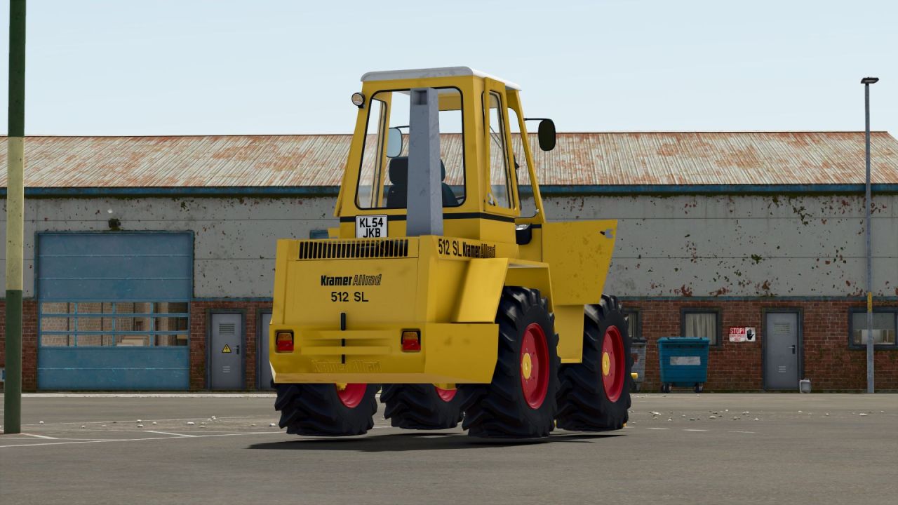 Effizienter Kramer Allrad 512 - Wendiger Helfer für den Bauernhof in FS25