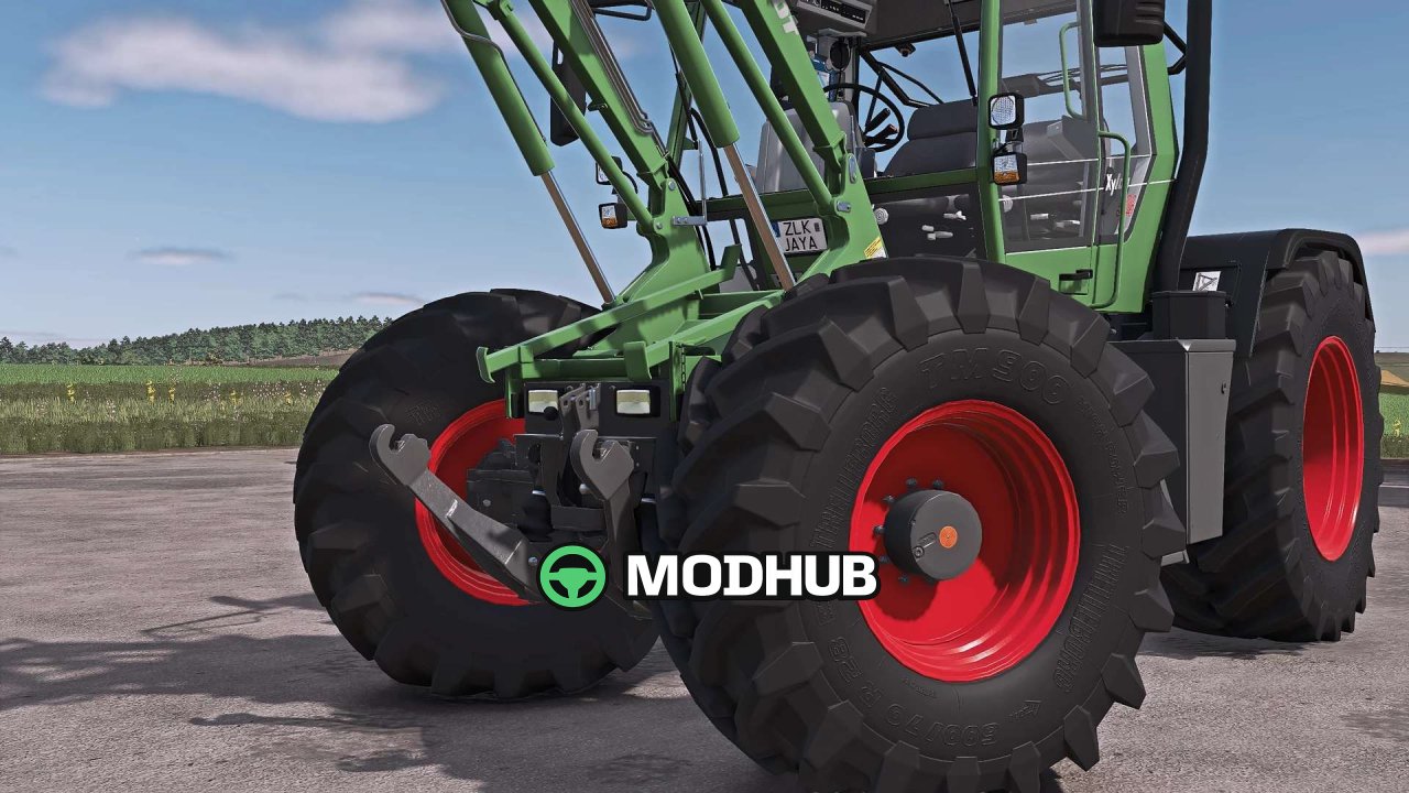 Мод на Легендарний трактор Fendt Xylon 520–524 Pack для FS25 (v1.0.1.1)