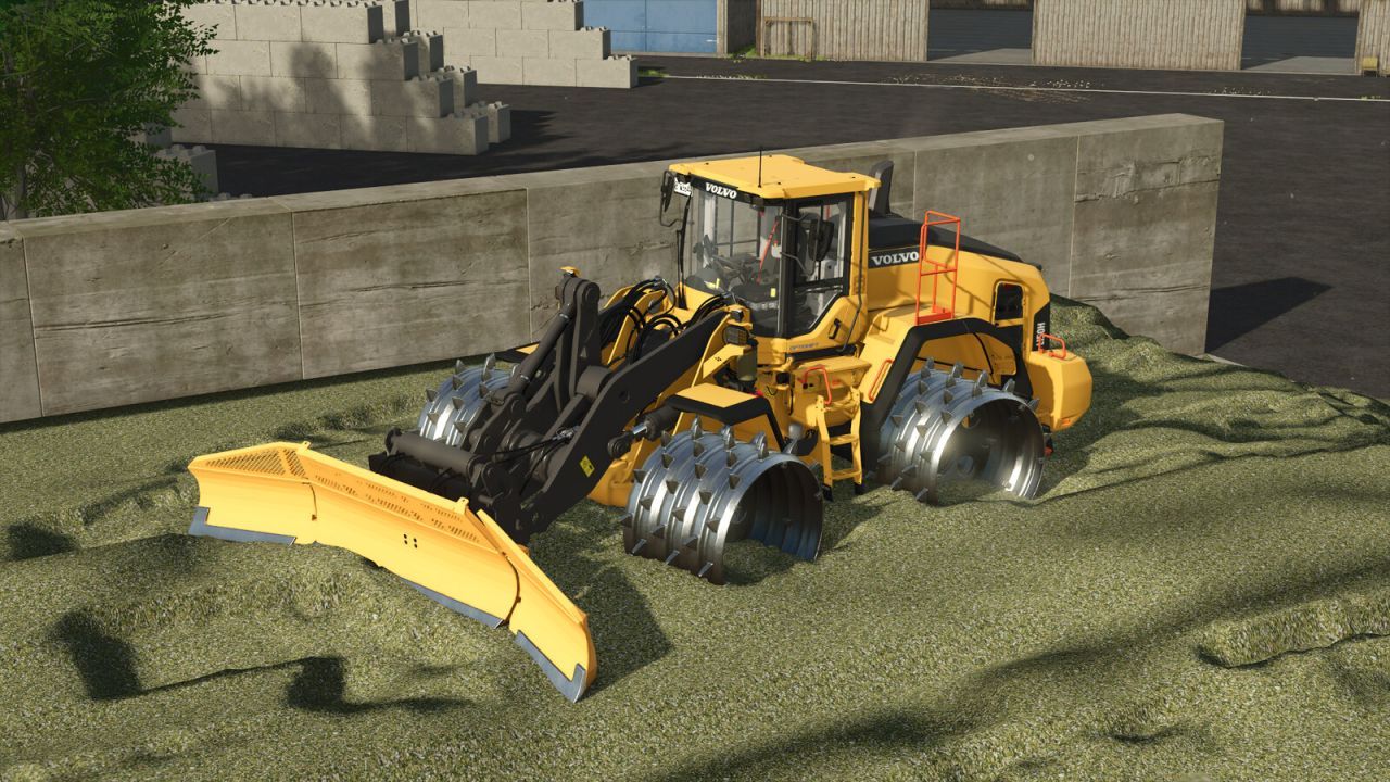 Потужний Пакт Фронтальних Навантажувачів Volvo Wheelloader Pack (L150H + L180H) для Farming Simulator 25