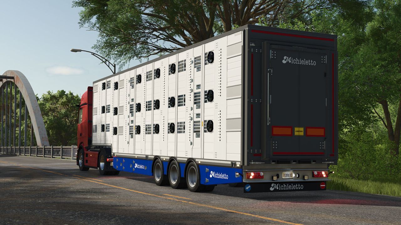 Effizienter Tier-Hänger Michieletto SM38 — Hohe Kapazität und Flexible Einstellungen